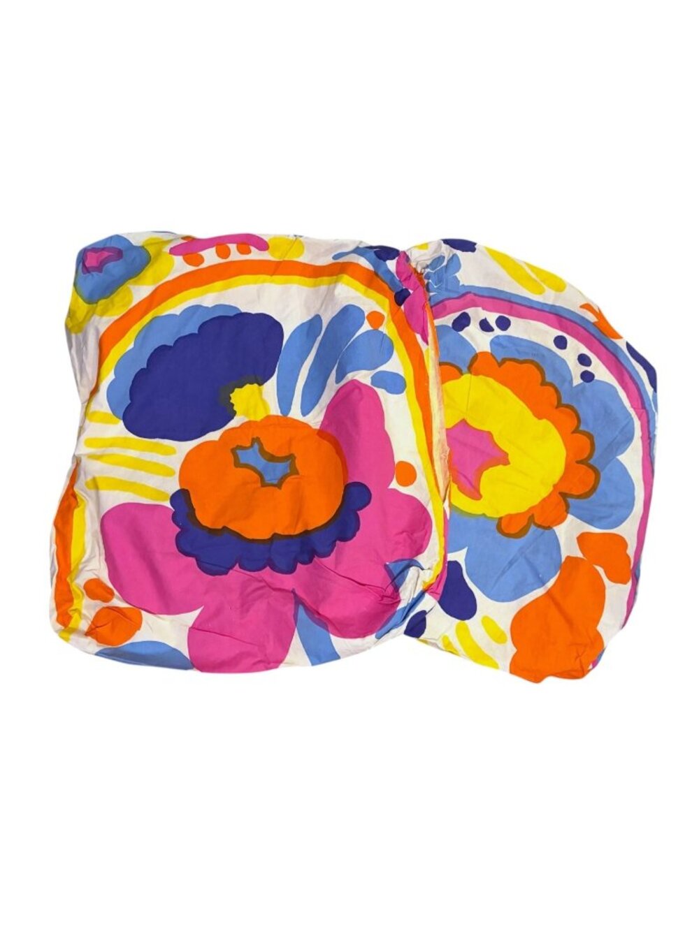 Handmade Marimekko Karuselli Unikko Print Pillow Shams Covers Mod Maximalist